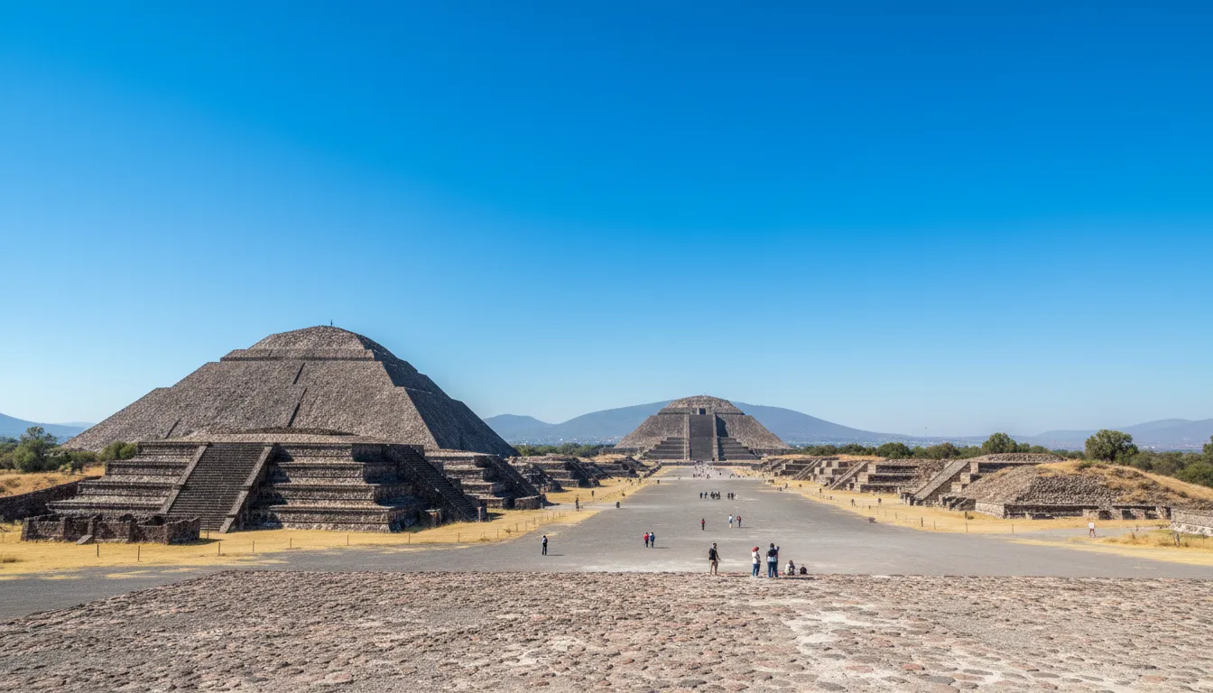 Pirámide del Sol en Teotihuacan