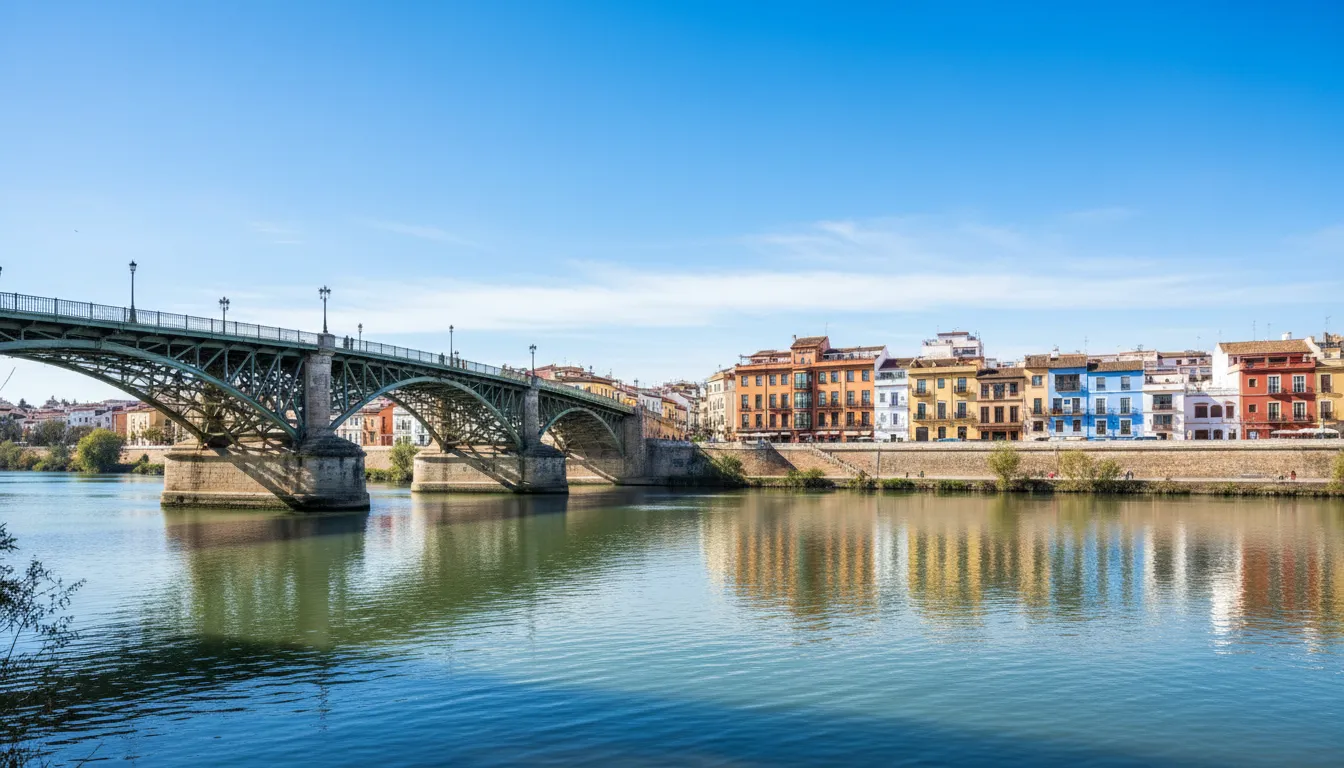 Puente de Triana sobre el Guadalquivir