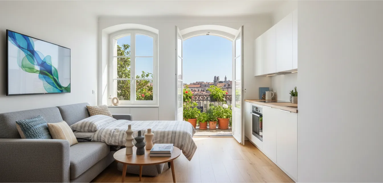 Apartamento familiar luminoso en Europa