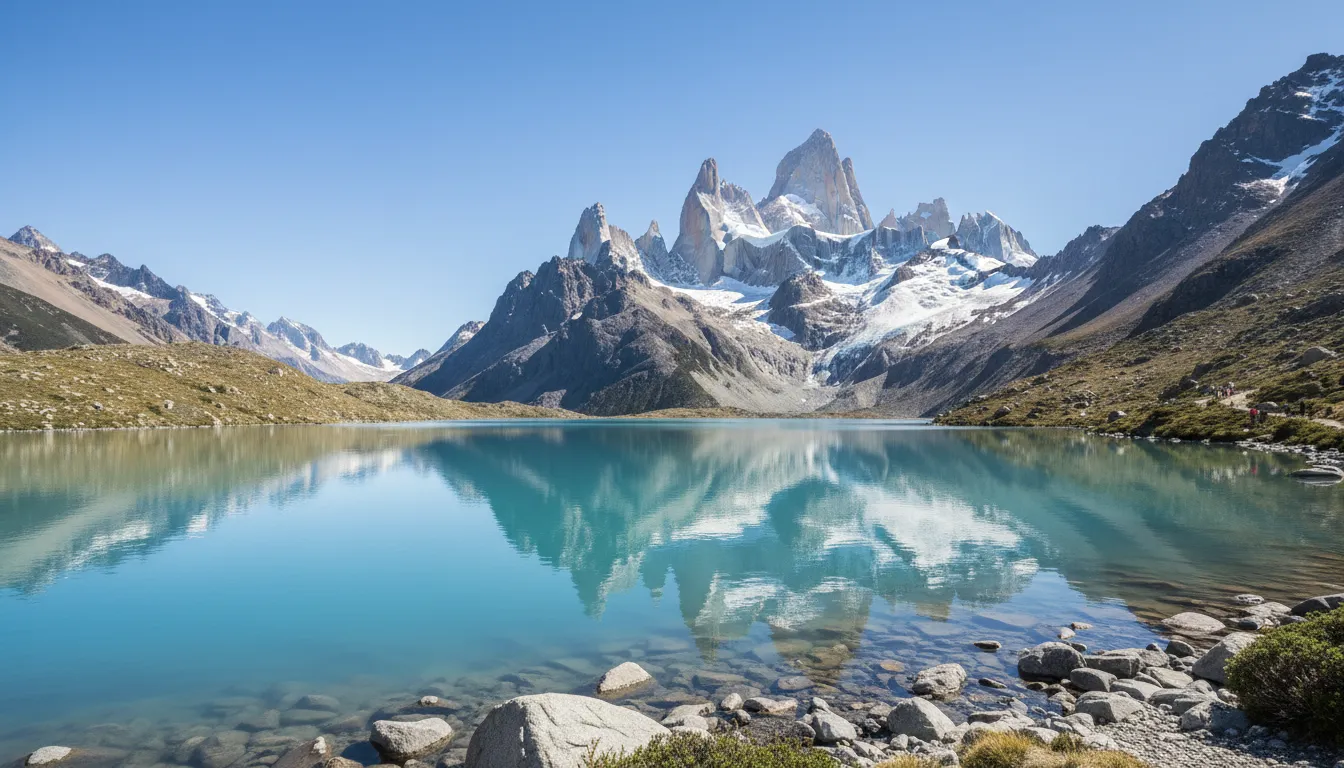 Laguna de los Tres y el cerro Fitz Roy